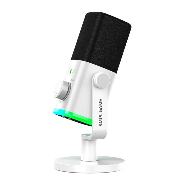 Fifine AM9 Dynamic Microphone USB-C/XLR White