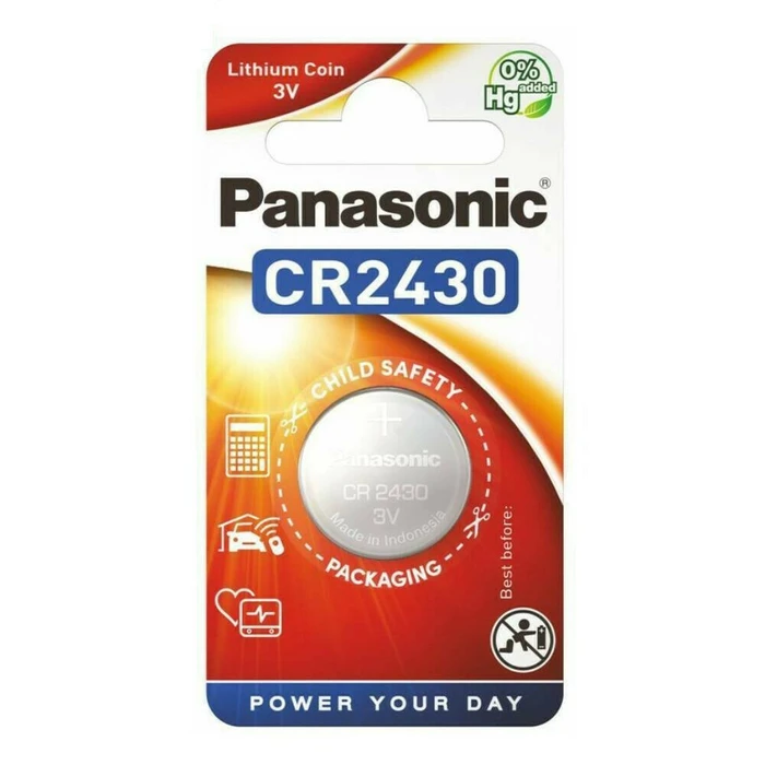 Panasonic Lithium Battery CR2430 3V
