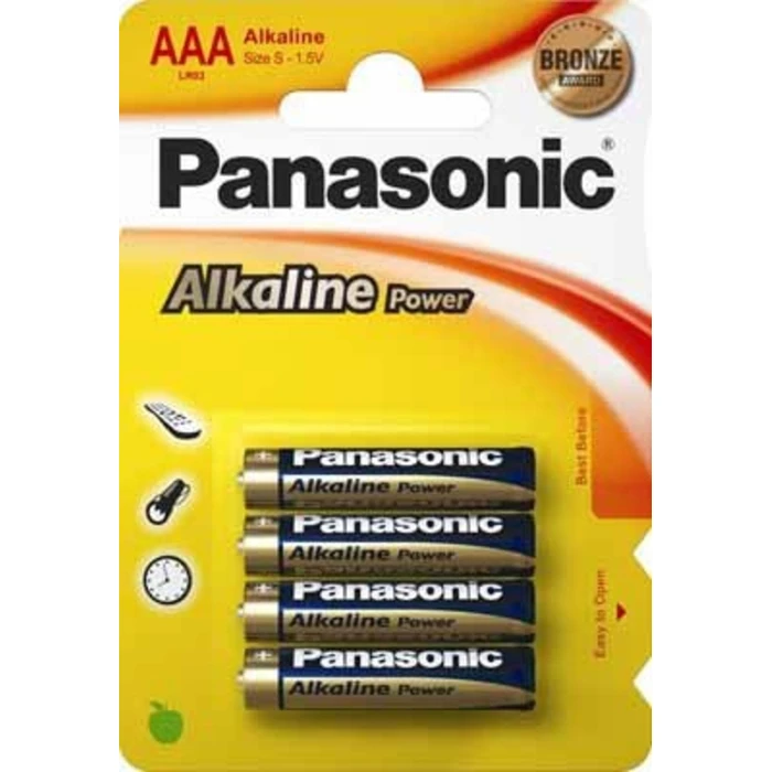Panasonic Μπαταρίες Αλκαλικές AAA 1,5V 4τμχ