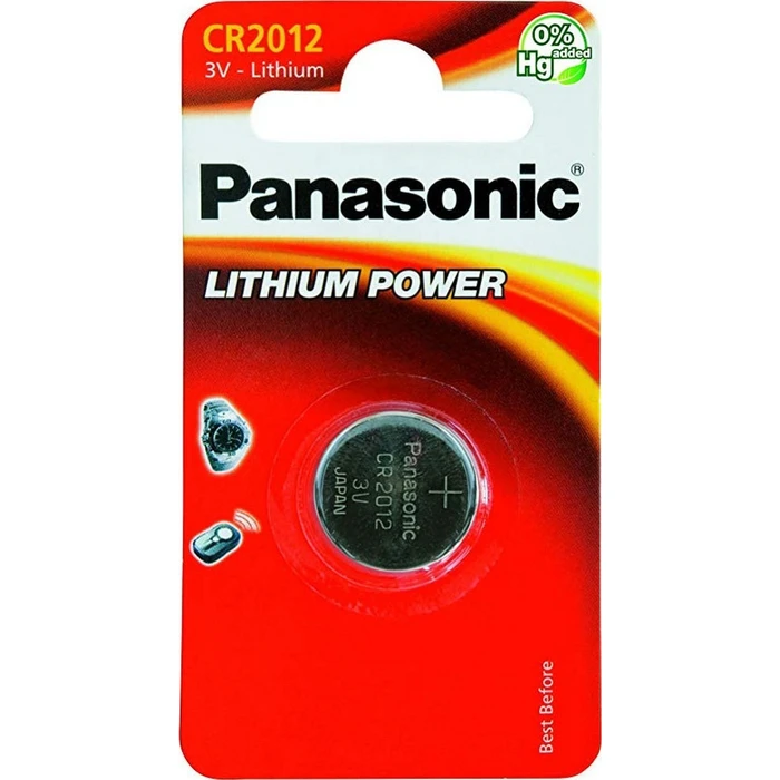Panasonic Μπαταρία λιθίου CR2012 3V