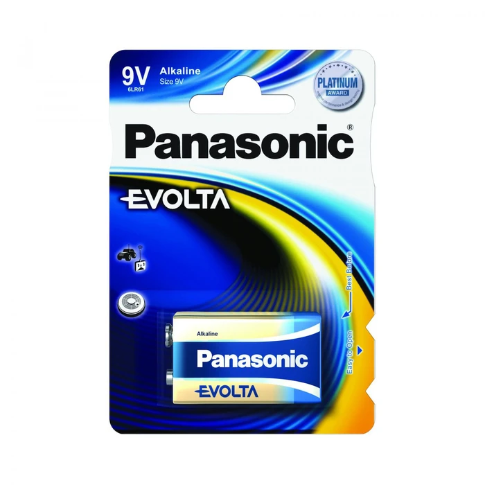 Panasonic Alkaline Battery 9V Evolta