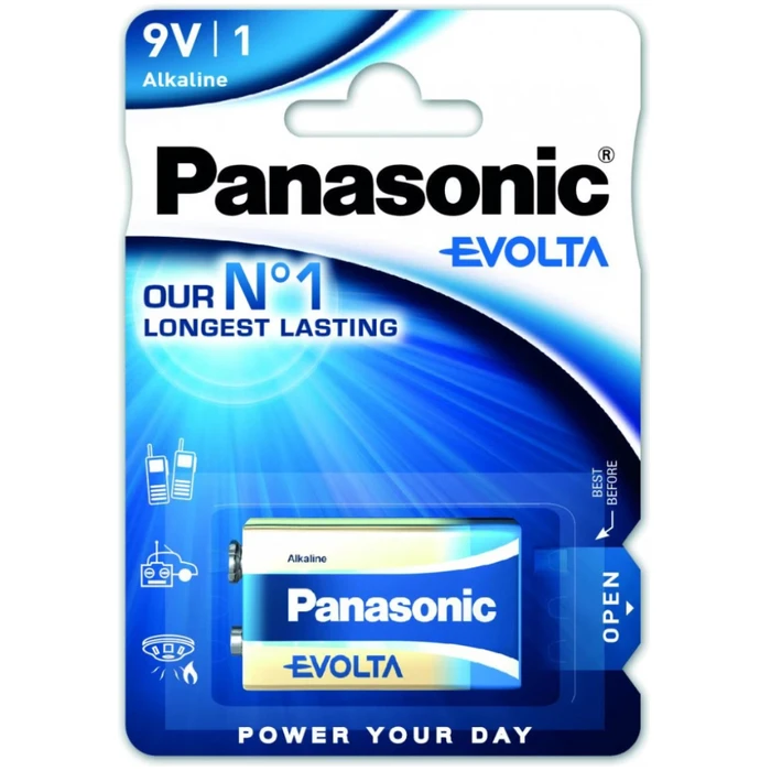 Panasonic Alkaline Battery 9V Evolta