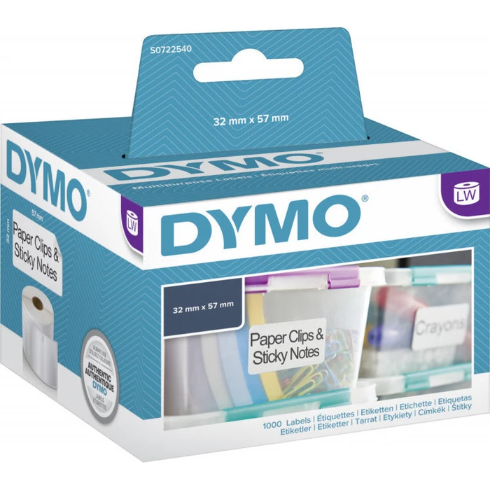 DYMO Default Label Tape White S0722540