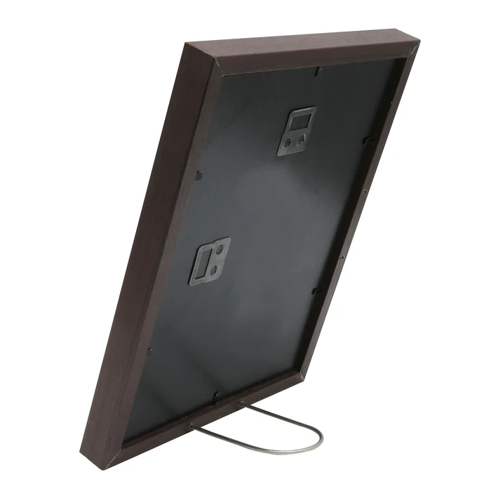 Κορνίζα τοίχου Deknudt S65KQ1 καφέ 20x30 ξύλινη με διπλό passepartout