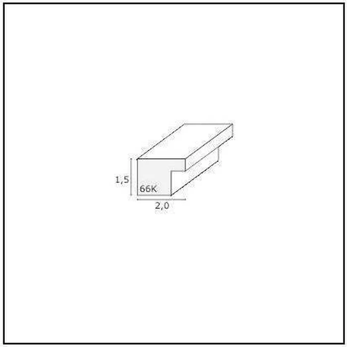 Κορνίζες τοίχου Deknudt S66KF2 P1 13x18 Ξύλινη μαύρη με Passepartout