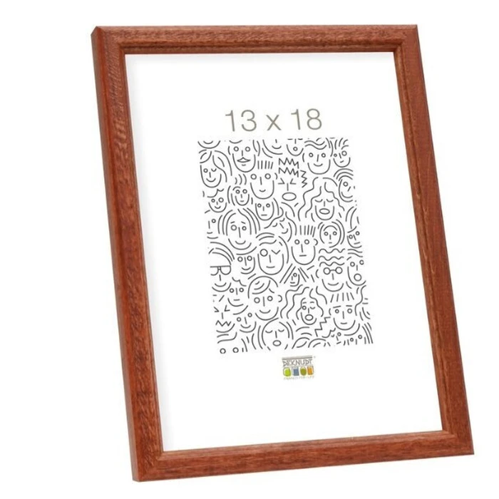 Κορνίζα Τοίχου Deknudt S236H3 13x18 Wooden Frame in dark brown