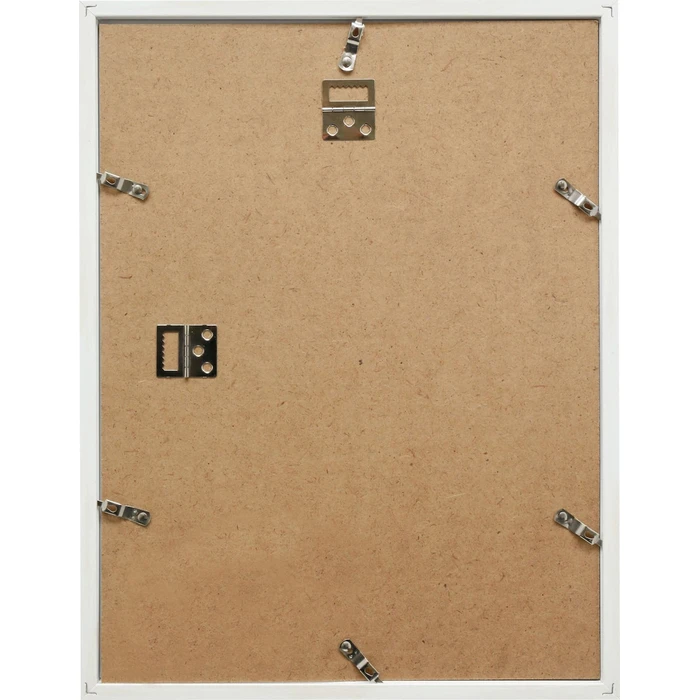 Κορνίζα τοίχου Deknudt S46WG3 P1 Resin 18x24 Nature/White με Passepartout