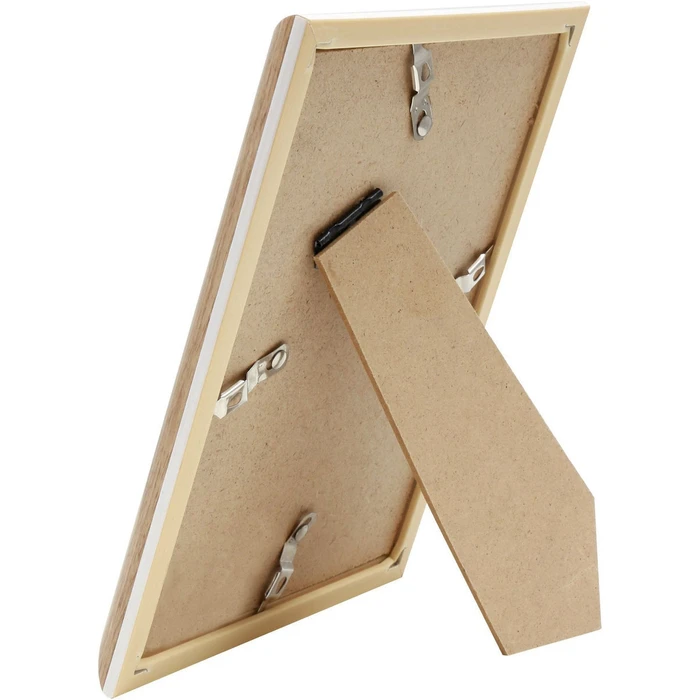 Κορνίζες τοίχου Deknudt S46WG4 P1 Resin 18x24 nature/white with Passepartout