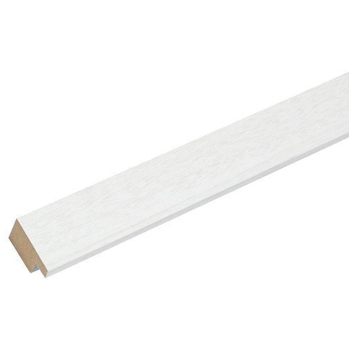 Κορνίζες τοίχου Deknudt S66KF1 P1 30x30 Wood white with Passepartout