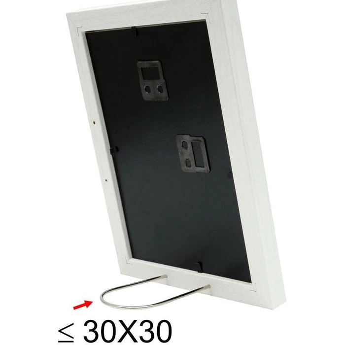 Κορνίζα τοίχου Deknudt S66KF1 P1 DIN A3 29,7x42 Ξύλινη λευκή με Passepartout