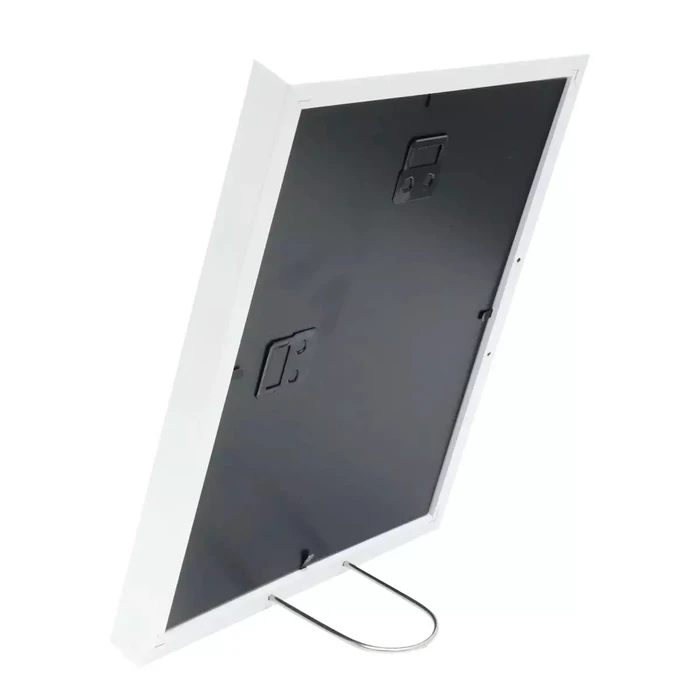 Κορνίζα τοίχου Deknudt S65KK1 white 15x20 Wood double Passepartout