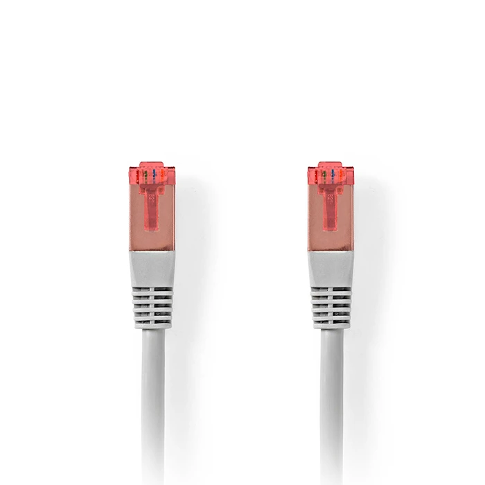 NEDIS Καλώδιο δικτύου CAT 6 UTP 10m γκρι CCGT85200GY100