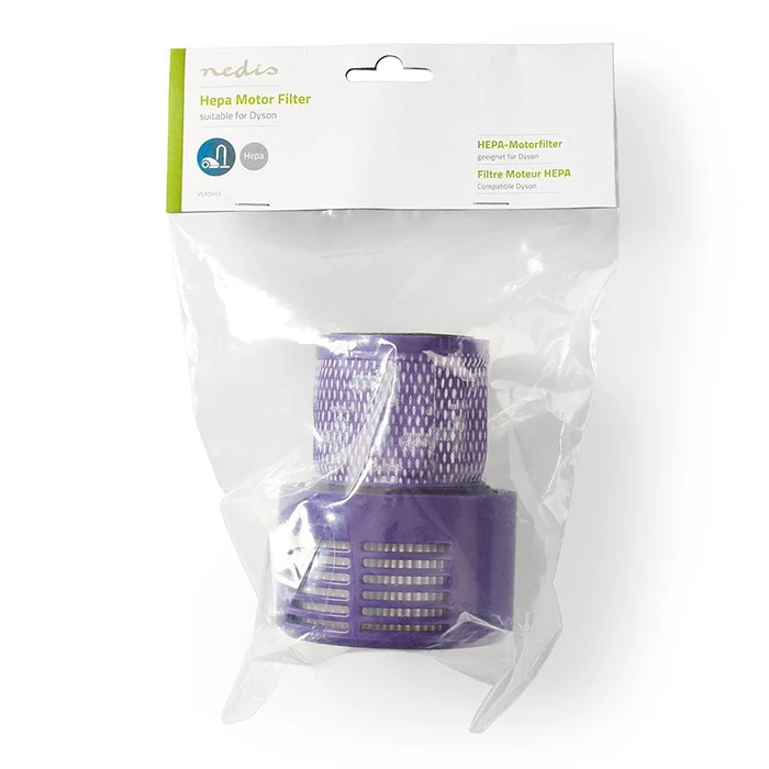 Default NEDIS HEPA Motor Filter Cartridge for Dyson V10 SV12 Vacuum Cleaners