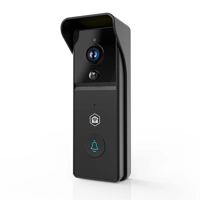 NEDIS Θυροτηλεόραση Smart Wi-Fi επαναφορτιζόμενη Full HD 1296p κάμερα αισθητήρας κίνησης νυχτερινή όραση ασύρματο κουδούνι