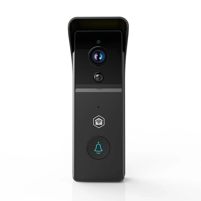 NEDIS Θυροτηλεόραση Smart Wi-Fi επαναφορτιζόμενη Full HD 1296p κάμερα αισθητήρας κίνησης νυχτερινή όραση ασύρματο κουδούνι