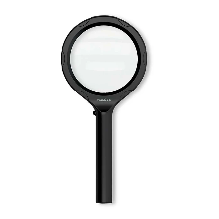 NEDIS Handheld Magnifying Glass with Integrated LED Lighting 9lm