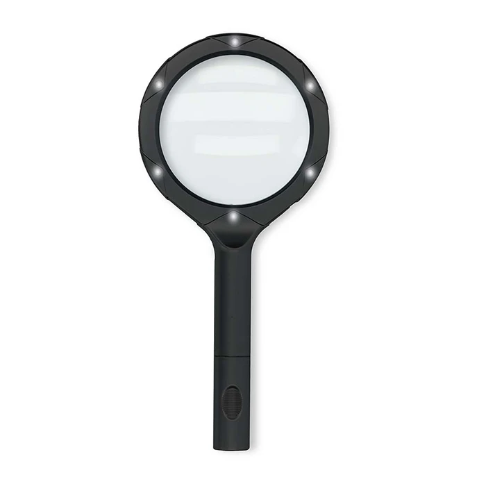 NEDIS Handheld Magnifying Glass with Integrated LED Lighting 9lm