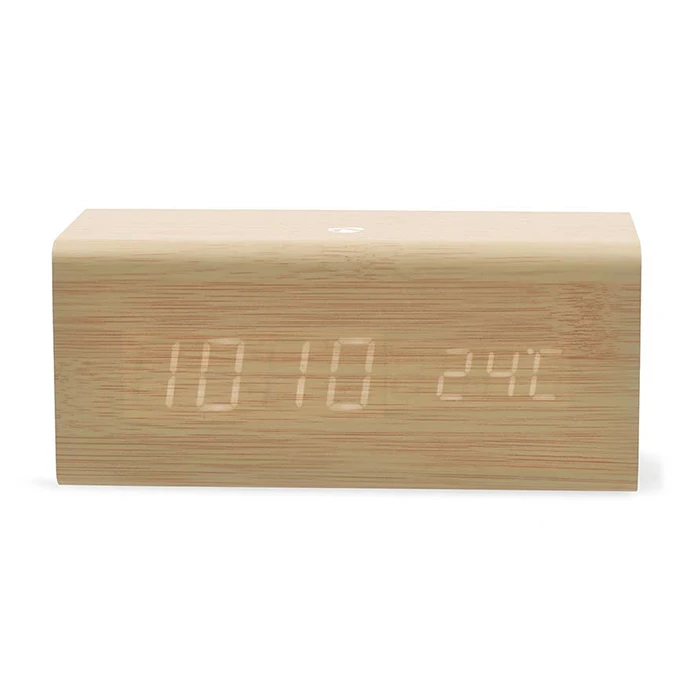 NEDIS Επιτραπέζιο ψηφιακό ρολόι ξυπνητήρι με ραδιόφωνο FM ημερολόγιο και ένδειξη εσωτερικής θερμοκρασίας