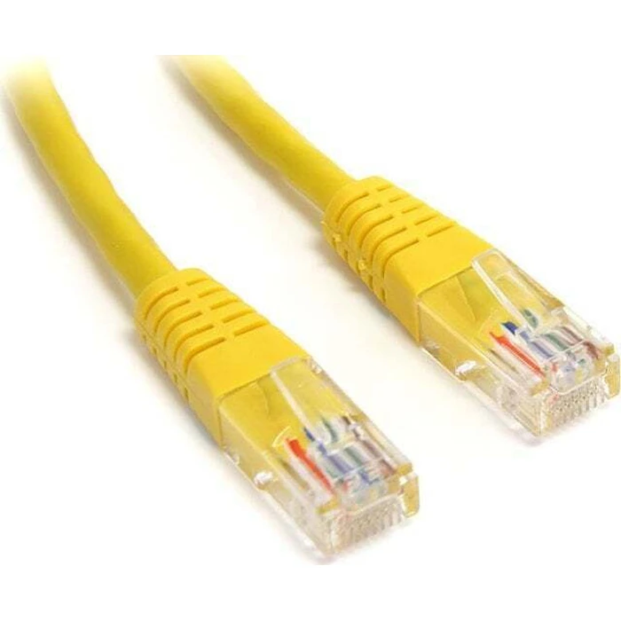 Logon U/UTP Cat.5e (Gigabit) Ethernet Patch Cable 3m - Yellow