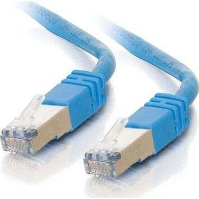 Logon U/UTP Cat5e (Gigabit) Ethernet Patch Cable 0.15 m Blue