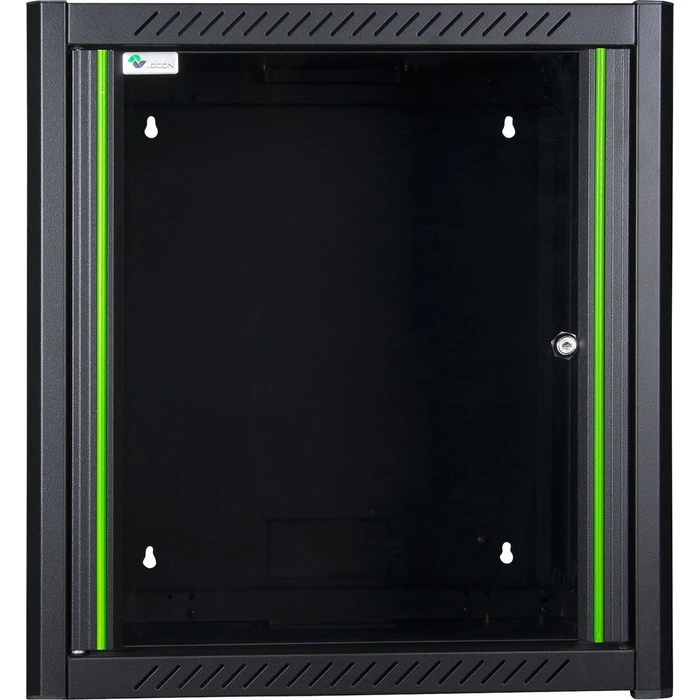 Lanview Wall-Mount Rack Cabinet 12U 60x56x64.5 cm Black