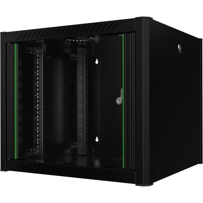Lanview 19" 9U Wall-Mount Rack Cabinet RWP09U56BL - Black