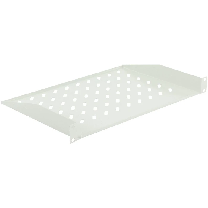 Lanview 1U 19" Rack Mount Shelf, Depth 300mm, White (RAS203WH)