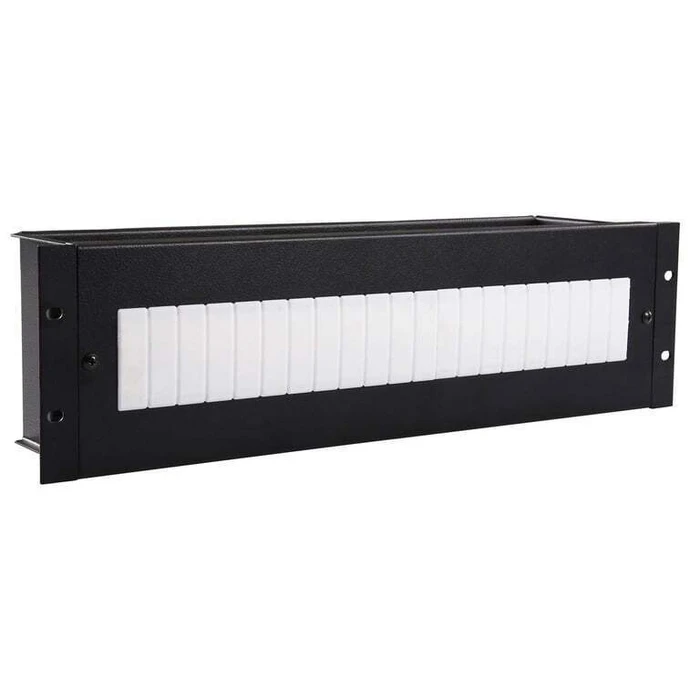 Lanview 3U 19" Electrical DIN Rail Module Black - RAX630BL