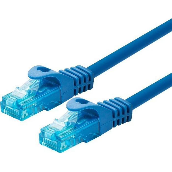 Logon U/UTP Cat5e Patch Cable 0.15m Blue (TCU55U0015B)