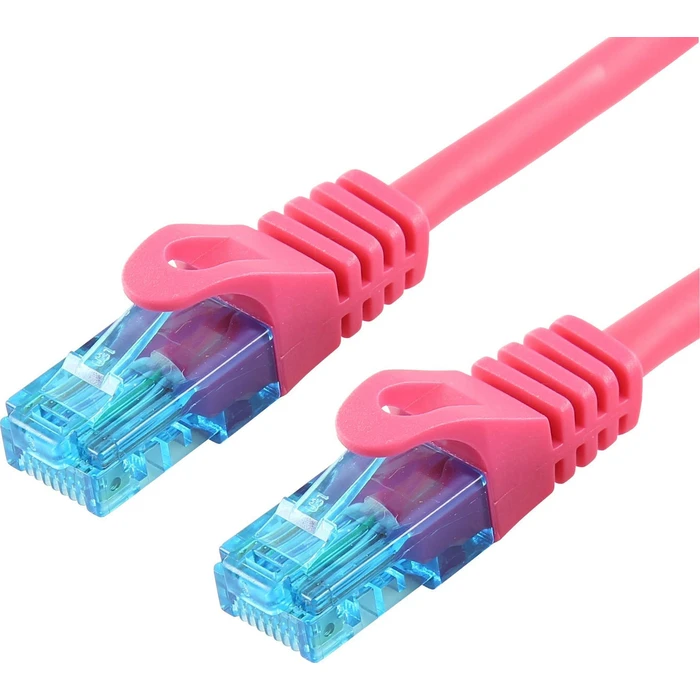 Logon U/UTP Cat.5e (Gigabit) Ethernet Network Cable 2m Purple TCU55U020M