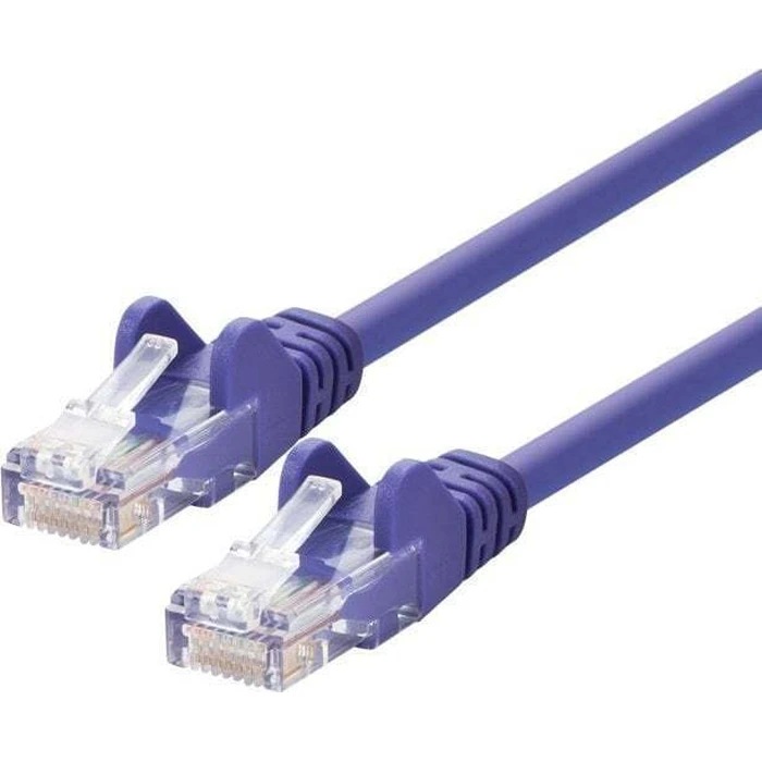 Logon U/UTP Cat.5e (Gigabit) Καλώδιο Δικτύου Ethernet 2m Μωβ TCU55U020P