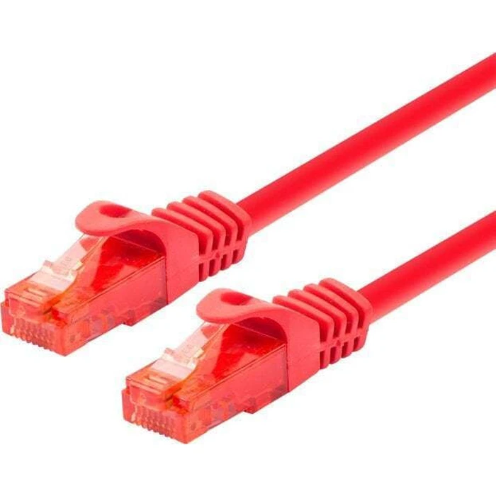 Logon U/UTP Cat.6 (Gigabit) Ethernet Network Cable 25m Red TCU66U250R