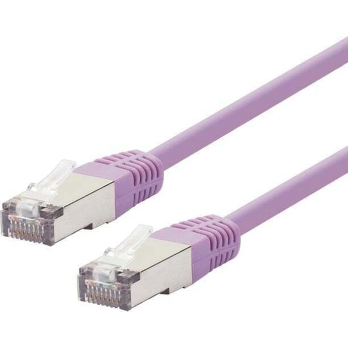 Logon SF/UTP Cat5e (Gigabit) Ethernet Patch Cable 15m Violet (TCR55SS150V)