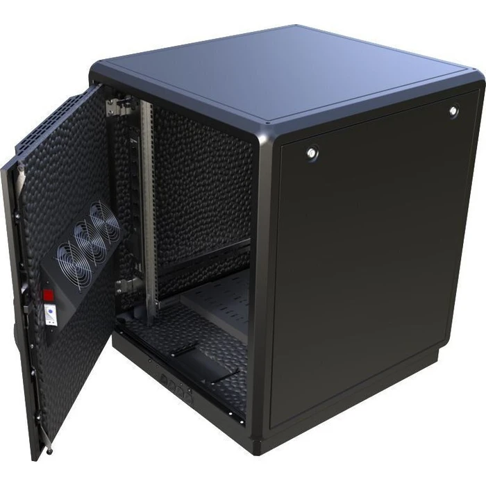 Lanview Ράφι Rack 16U RDLAK16U758BL Μαύρο