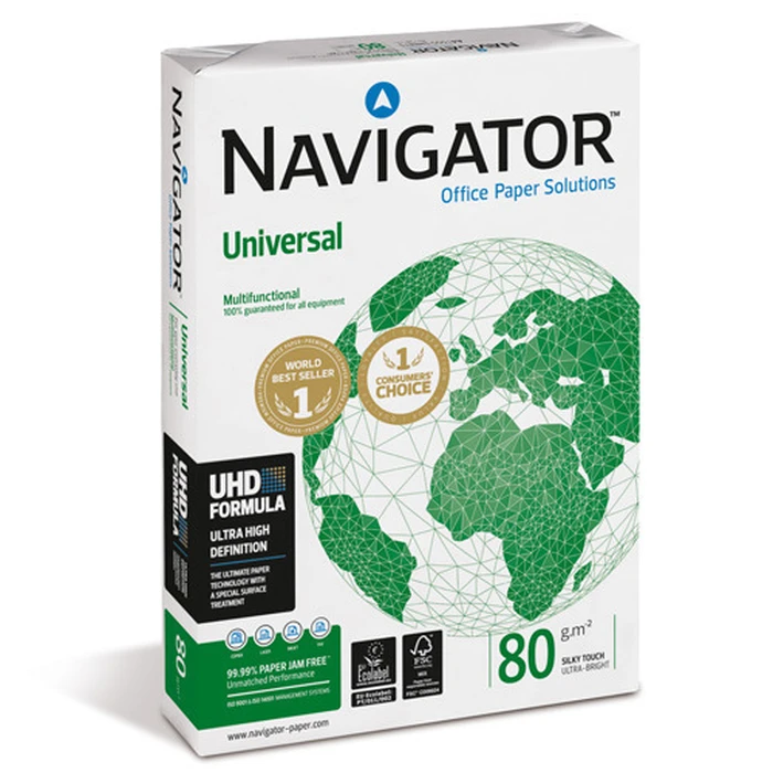 Navigator Universal Χαρτί Εκτύπωσης A4 80gr/m² 500 φύλλα