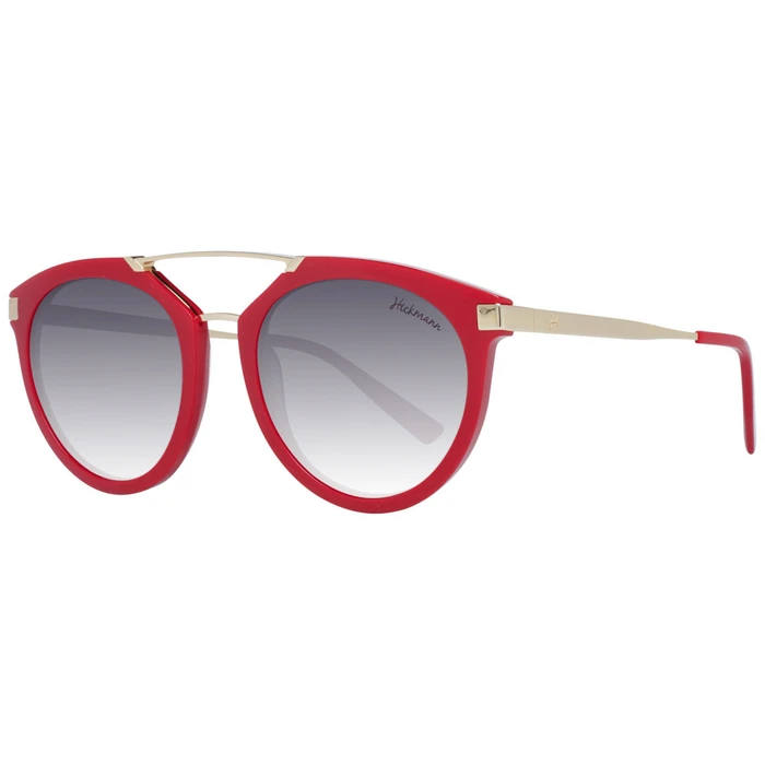 Ana Hickmann Women's Sunglasses — Red Frame with Black Degraded (Gradient) Lens HI9061 D01