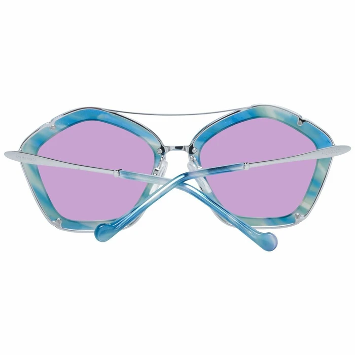 Ana Hickmann Women's Sunglasses AH3165-56G23 - Blue Frame with Pink Gradient Lenses