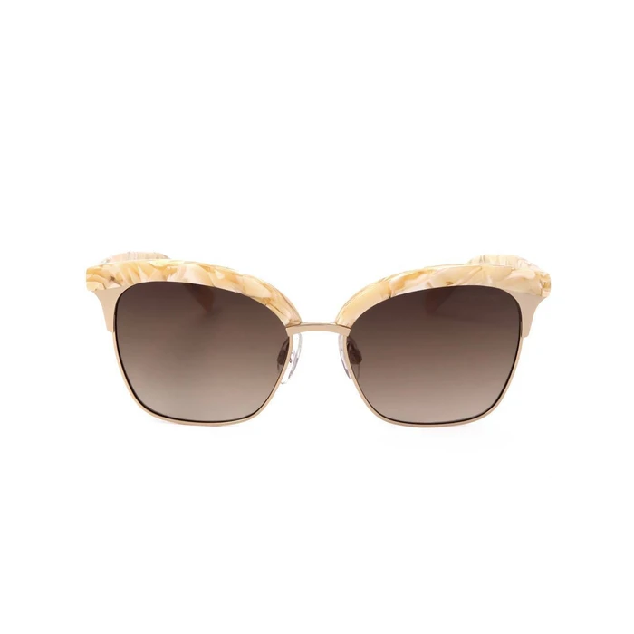 Ana Hickmann Women's Sunglasses Beige Frame with Beige Degraded Lenses HI3051 G22