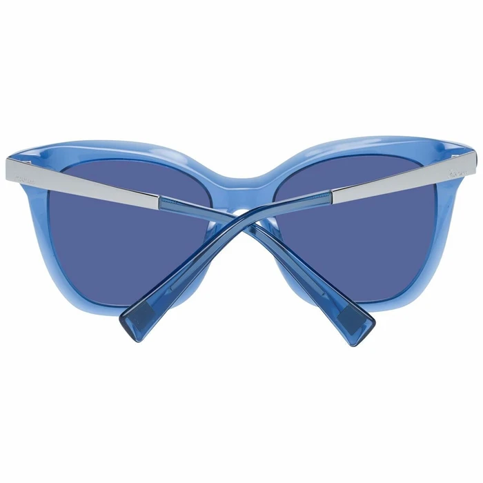 Ana Hickmann Women's Sunglasses HI9064 T01 - Blue Frame & Blue Lens, Cat Eye, 52/20/145