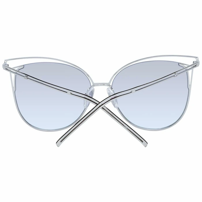 Ana Hickmann Women's Sunglasses HI3048-5803C — Grey Frame, Blue Gradient Lenses, Cat Eye (58/15/145)