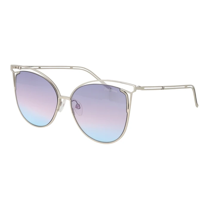 Ana Hickmann Women's Sunglasses HI3048-5803C — Grey Frame, Blue Gradient Lenses, Cat Eye (58/15/145)