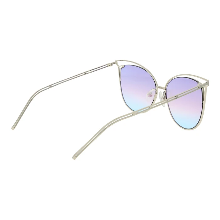 Ana Hickmann Women's Sunglasses HI3048-5803C — Grey Frame, Blue Gradient Lenses, Cat Eye (58/15/145)