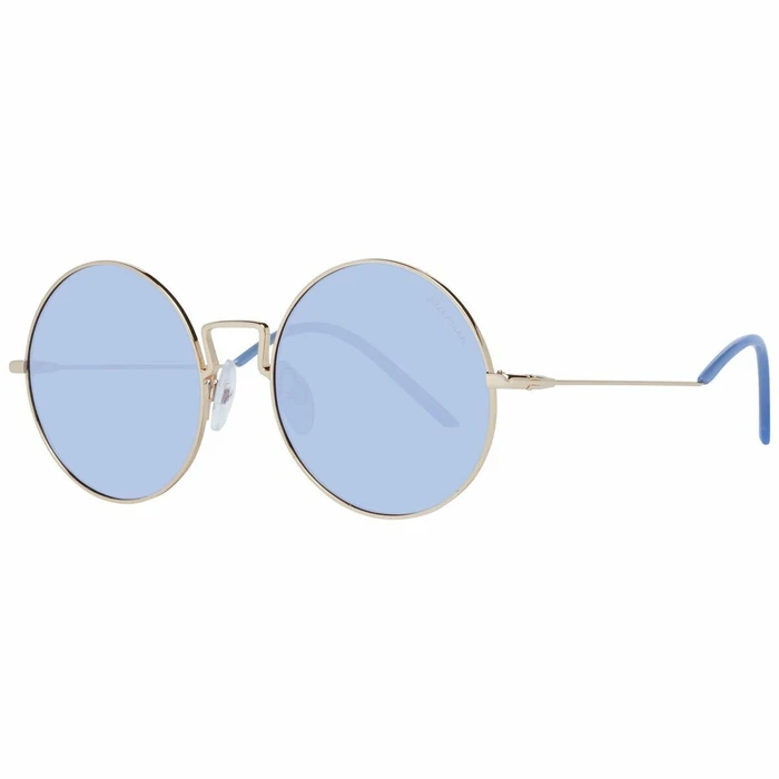 Ana Hickmann Unisex Γυαλιά Ηλίου HI3064 04B - Χρυσός Μεταλλικός Σκελετός, Γαλάζιος Φακός