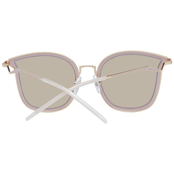 Ana Hickmann Women's Sunglasses Gold/Rose Metal Frame Brown Lens HI3065T-554CS
