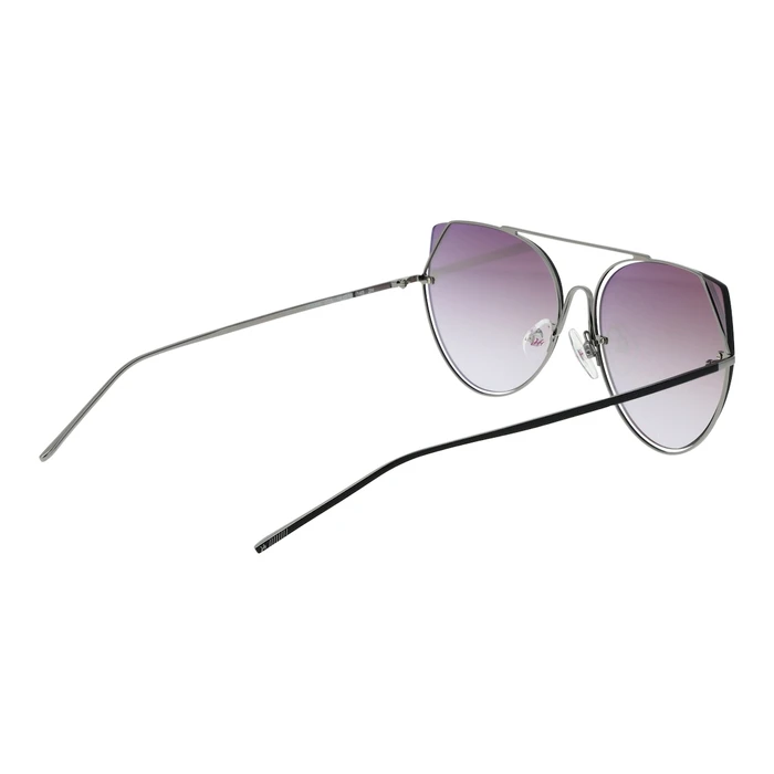 Ana Hickmann Γυναικεία Γυαλιά Ηλίου - HI3068 02A Ασημί/Metallic Gunmetal Σκελετός, Γκρι Ντεγκραντέ Φακοί