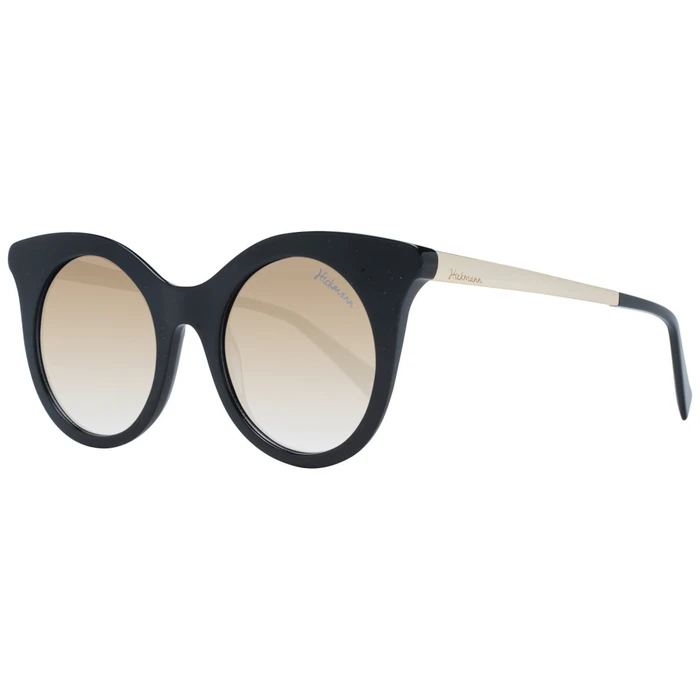 Ana Hickmann Women's Sunglasses HI9063 01S - Black Frame with Brown Degrade Lenses