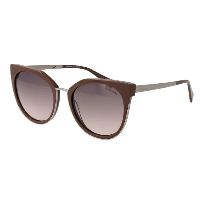 Ana Hickmann Women's Sunglasses HI9078 D02 - Bordeaux Frame with Grey Gradient Lenses, 54/20/145