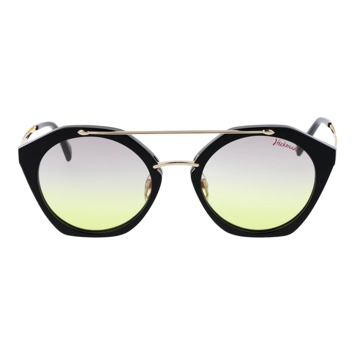 Ana Hickmann Women's Sunglasses with Black Frame and Silver Mirror Lens HI9087 A01