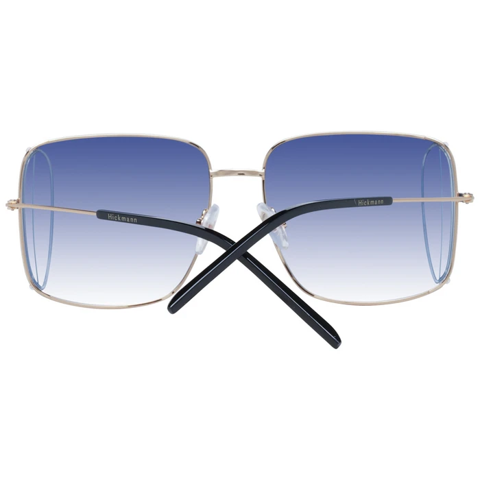 Ana Hickmann Women's Sunglasses Gold Metal Frame Blue Degrade Lens HI3142 04B
