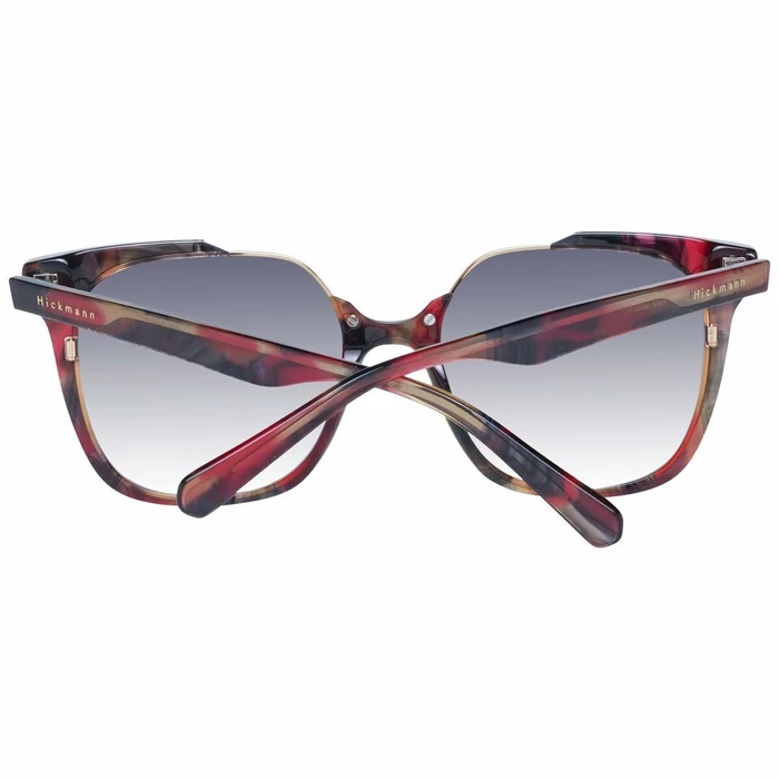 Ana Hickmann Women's Sunglasses with Brown Tortoiseshell Acetate Frame and Grey Gradient Lens HI9157 G22